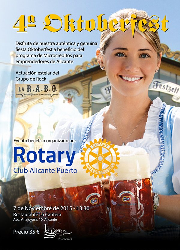 4ª Oktoberfest de Rotary Club Alicante Puerto