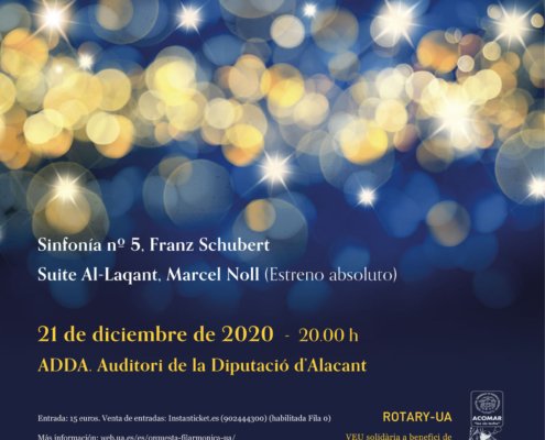 Concierto de Navidad Rotary UA Alicante 2020